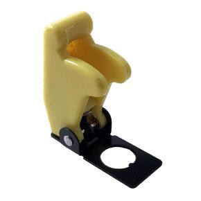 Red Flip Up Toggle Switch Guard Safety Cover - Aircraft Style - 2 Pack