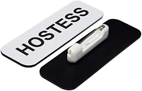 بطاقة اسم Hostess 1 × 3 بوصة، ذهبي مصقول (10 عبوات) in Kuwait