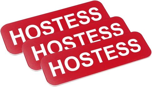 بطاقة اسم Hostess 1 × 3 بوصة، ذهبي مصقول (10 عبوات) in Kuwait