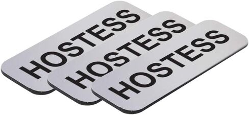 بطاقة اسم Hostess 1 × 3 بوصة، ذهبي مصقول (10 عبوات) in Kuwait