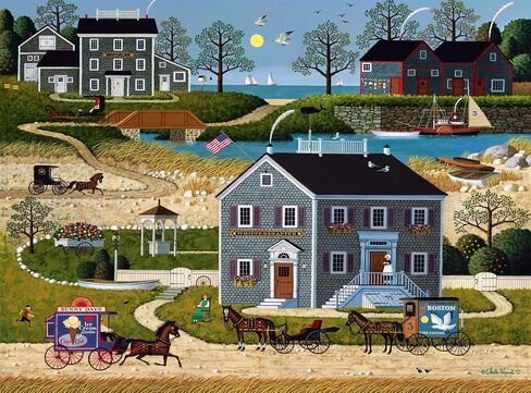 ألعاب بافالو - تشارلز ويسوكي - The Whippersnappers of Cape Cod - أحجية الصور المقطوعة 1000 قطعة للبالغين، ألغاز تحدي مثالية ليالي الألعاب in Saudi Arabia