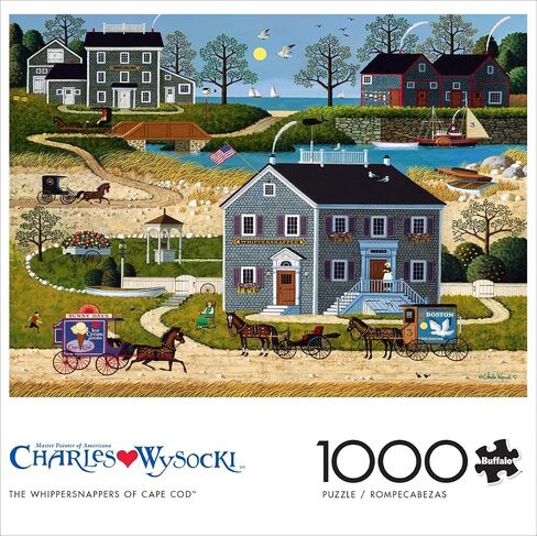 ألعاب بافالو - تشارلز ويسوكي - The Whippersnappers of Cape Cod - أحجية الصور المقطوعة 1000 قطعة للبالغين، ألغاز تحدي مثالية ليالي الألعاب in Saudi Arabia