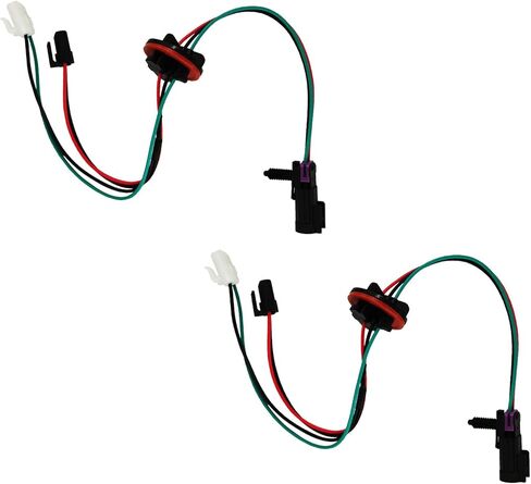 1PCS Headlight Lamp Wiring Harness Compatible with Dodge 2012-2018 Ram 2500/3500/4500/5500, 2011-2022 Ram 1500 Replace 68193062AB 68193062AA for Quad Halogen Only in Saudi Arabia