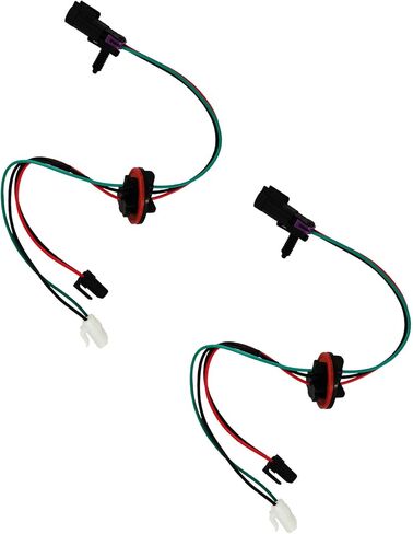 1PCS Headlight Lamp Wiring Harness Compatible with Dodge 2012-2018 Ram 2500/3500/4500/5500, 2011-2022 Ram 1500 Replace 68193062AB 68193062AA for Quad Halogen Only in Saudi Arabia