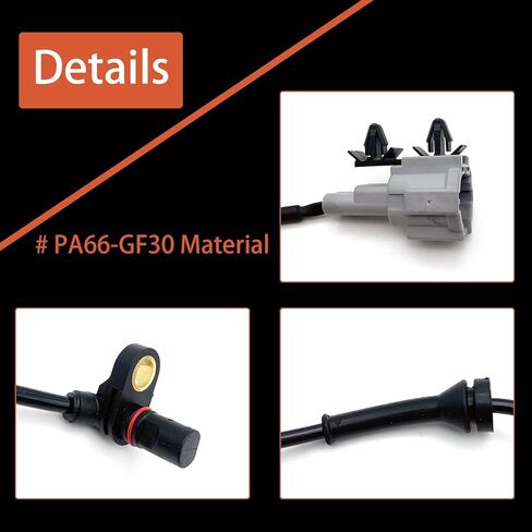 D7910-9BT0A مستشعر سرعة العجلات ABS الجانب الأمامي متوافق مع موديلات مختارة من نيسان/سوزوكي، 2005-2023 فرونتير، 2005-2012 باثفايندر، 2005-2015 إكستيرا، 2009-2012 خط الاستواء in Kuwait