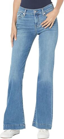 7 For All Mankind Women's Dojo Tailorless in Sapphire Blue in Saudi Arabia