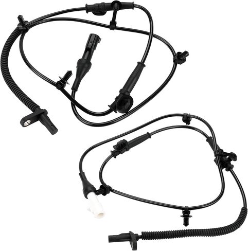 2 Pcs ABS Wheel Speed Sensors Compatible with Ford Edge 3.5L V6 2007 2008 2009 2010 2011 2012, Lincoln MKX V6 2007 to 2012, Front Left & Right abs Sensors, Replacement for 7T4Z2C205A, DT4Z2C204A in Saudi Arabia