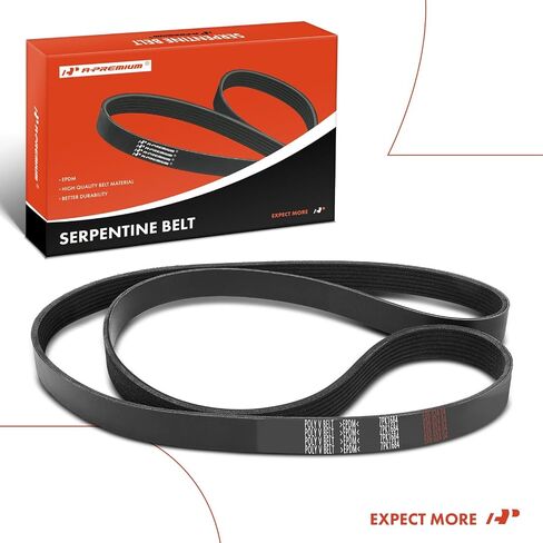 A-Premium Engine Serpentine Drive Belt Compatible with Honda CR-V CRV 2012 2013 2014 2.4L - Replace# 31110R5AA01 in Saudi Arabia