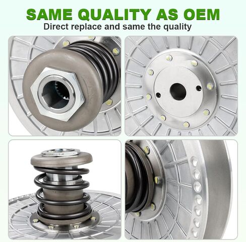 JDMON Secondary Sheave Driven Clutch Kit Assembly Compatible with Yamaha Rhino 600 700, Replacement for 3B4-17670-10-00 3B4-17660-10-00 4WV-17660-10-00 4WV-17670-00-00 in Saudi Arabia