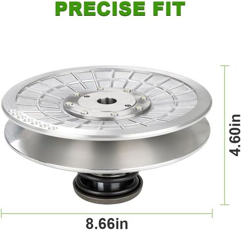 JDMON Secondary Sheave Driven Clutch Kit Assembly Compatible with Yamaha Rhino 600 700, Replacement for 3B4-17670-10-00 3B4-17660-10-00 4WV-17660-10-00 4WV-17670-00-00 in Saudi Arabia