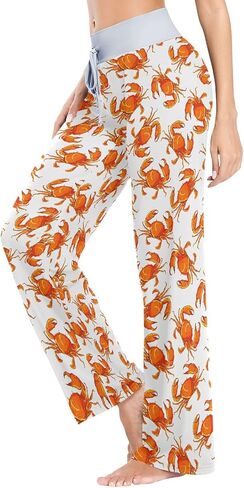 Aflyko Women Pajama Pants Cute Pjs Sleepwear Pants in Kuwait
