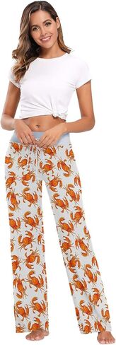 Aflyko Women Pajama Pants Cute Pjs Sleepwear Pants in Kuwait