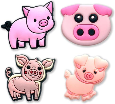Cute Animals Shoe Charms for Clog Different Matching Sandals Wristbands Bracelets in Saudi Arabia
