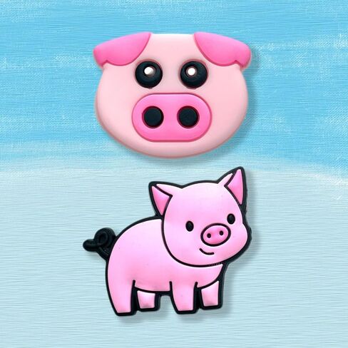Cute Animals Shoe Charms for Clog Different Matching Sandals Wristbands Bracelets in Saudi Arabia