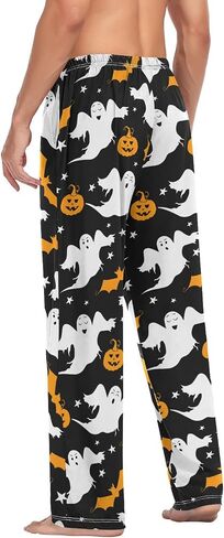 Fisyme Mens Pajama Pants Men's Pajama Bottoms Soft Sleep Lounge Pj Pants in Kuwait