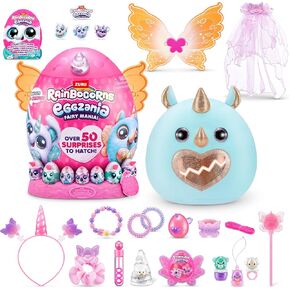 Eggzania Fairy Mania (Koala) by ZURU, Plush Toy, Collectible Plush, Surprise Eggs, Wearable Accessories, Slime, Toys for Girls