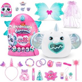 Eggzania Fairy Mania (Koala) by ZURU, Plush Toy, Collectible Plush, Surprise Eggs, Wearable Accessories, Slime, Toys for Girls
