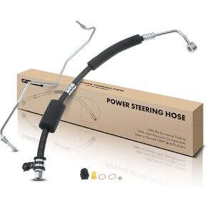 A-Premium Power Steering Hose Pressure Line Hose Assembly Compatible with Hyundai Sonata 1999-2005 2.5L 2.7L Pump To Rack