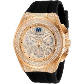 Technomarine TM-118109 Cruise Pave Unisex 45mm Rose Gold Watch