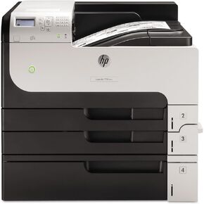 HP LaserJet Enterprise M712xh Monochrome Printer with built-in Ethernet, 2-sided printing & extra paper tray (CF238A)