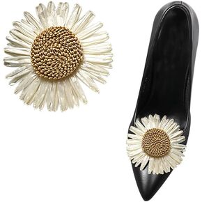 Flower Shoe Clips Removable Shoe Buckles Detachable Decorative shoe clips for women Girls
