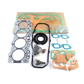 4BD1 4BD1T Engine Gasket Kit Full Gasket Set with Head Gasket for Isuzu 3.9L Diesel Engine NPR NKR NHR NQR Hitachi Excavator EX90 EX100 EX120 Aftermarket Parts