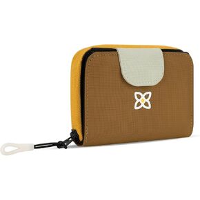 Sherpani Barcelona, Small Nylon Bifold Zipper Pocket Wallet for Women, Travel Bag, RFID Protection