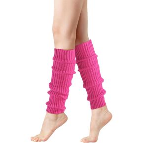 Pleneal Leg Warmers for Women - Leg Warmers 80s Ribbed Knitted leg warmers y2k for Yoga Party Sports Fashion Accessories