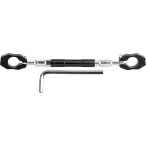 Handlebar Balance Bar, Fydun 22mm Universal Motorcycle Handlebar Cross Adjustable Strengthen Balance Lever CNC Aluminum Alloy (Black)