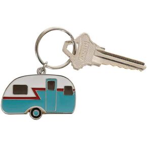 Camping World - Retro Camper Keychain