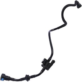 Carbon Canister Solenoid Valve with Tube 31478962 32312435 Compatible with Volvo XC90 XC60 V90 V60 Cross Country S90 S60 2016-2021 Evaporator Pipe Hose