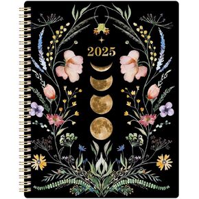 2025 Planner - Planner 2025, Jan. 2025 - Dec. 2025, 8'' x 10'', 2025 Planner Weekly and Monthly with Tabs, Pocket, Twin-wire Binding, 2025 planners