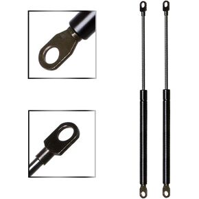 2Pcs Gas Charged Universal Lift Supports Struts Shocks Springs Dampers Extended Length 10 inches, Compressed Length 6.75 inches, 60lbs Force, 10.2mm Eyelet ends,SG459003