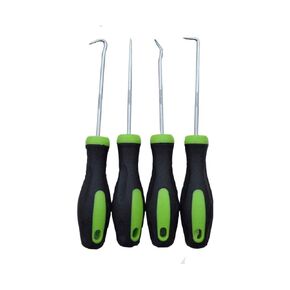 Precision Pick Set and Hook Set, Car Auto Oil Seal/O-Ring Seal Gasket Pick Mini Precision Hooks Puller Remover Hook and Pick Set for Oil Seal or O-Rings Removal Tool (4)