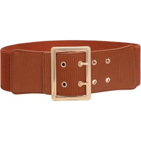 Wide Belts for Women Dresses Stretchy Elastic Belts Fashion Cinch Waist Belt for Women