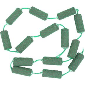 1 Bunch Floral Foam Garland Sausage Shape Flower Sponge Blocks Arch Door Tabletop Flower Arrangement Material Floral Craft Dry Foam Bricks for Home Wedding Decoration 230cm