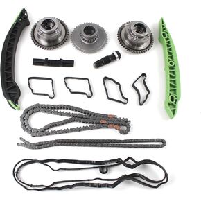 2710503347 Timing Chain Kit with Camshaft Adjuster Fit for Mercedes W203 W204 SLK250 E250 M271 C200 Automotive Timing Chain Set Aftermarket Parts