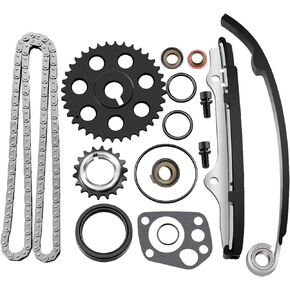 Timing Chain Kit Fit for Nissan for Stanza 2.4L 1990-1992 for Nissan for 240SX 2.4L 1989-1990 Replace Engine Timing Chain Kit for 9-4163S