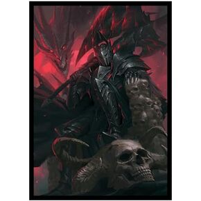 Er'Gon Skol - Dragon Knight (Kaverax) - 100 Matte TCG Card Sleeves (FN65S) - Fantasy North (Standard)