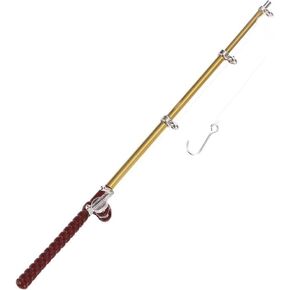 1/12 Miniature Fishing Pole Dollhouse Decoration Accessories，Miniature Fishing Pole，Dollhouse Accessories，Dollhouse Décor