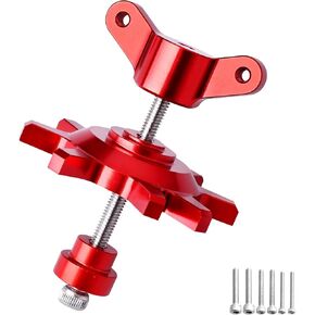 1.9/2.2 Inch Beadlock Wheel Mounting Tool for TRX4 SCX10 1/10 RC Crawler (Red)
