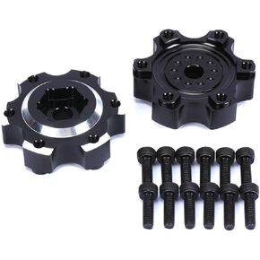 RCAWD Alloy Wheel Hex Adapters 1/10 6x30 to 12mm PRO633700 for Proline Series Wheel Tires Upgrade Parts
