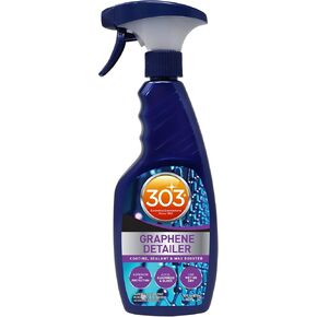 303 Graphene Detailer – Enhances Protection on Existing Coatings, Sealants, and Waxes – Superior UV Protection, Safe for All Automotive Exterior Surfaces – 24 fl oz (30248)