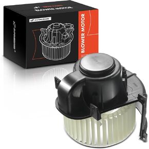 A-Premium HVAC Heater Blower Motor Assembly Compatible with Audi & Volkswagen Vehicles - Q7 2007-2015, Touareg 2004-2010, Sport Utility - Front Side, Replace# 4L1820021B, 7L0820021Q
