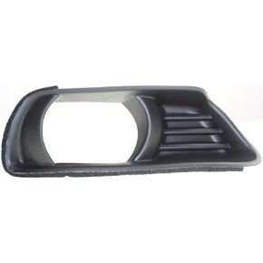 For Toyota Camry XLE Fog Light Cover 2007 2008 2009 Driver and Passenger Side Pair/Set | Primed | w/Fog Light Hole | DOT Certified | TO2598101, TO2599101 | 5212806040, 5212706040