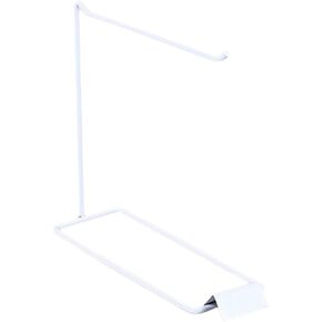 Tabletop Free Standing Jewelry Organizer Holder Stand, Modern Metal Hanger Rack Display for Ear Hooks Trinket Keychains Necklace Dresser