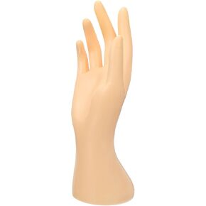 PATIKIL Hand Ring Holder, Hand Jewelry Holder Ring Display Stand Jewelry Display Bracelet Display Heavy Sturdy Base for Room Decorative, Black