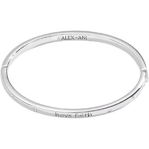 Alex and Ani 'Have Faith' Mantra Bangle