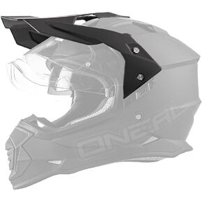 O'Neal Sierra II Unisex-Adult Spare Visor (Black, One Size)