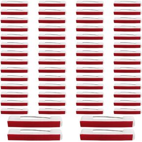 Lovelysp Self-Adhesive Safety Pin 1.42 inches Safety Bar Pins Adhesive Badge Crafting Pins for ID Badges Ribbons Name Tags, etc. 60PCS